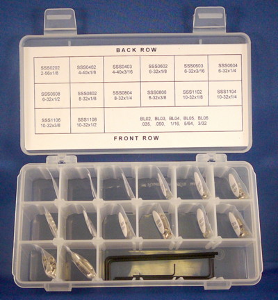 ASTSSS - Stainless Steel Set Screw Assortment