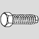 HBS0416 - 4-40 x 1 - Hex Head Machine Screws - Stainless Steel 50 pcs/pkg