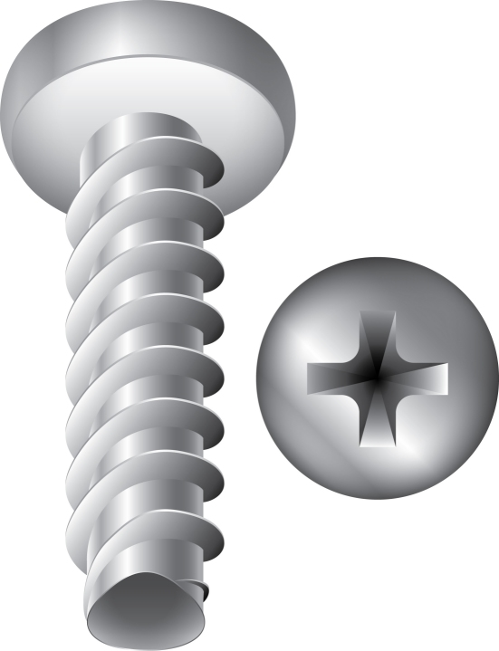 LPP1010 - #10 x 5/8 - Thread forming screws, trilobular, for plastic 100 pcs/pkg