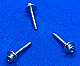 STW0108C - #1 x 1/2 - Servo Mounting - Washer Head Sheet Metal Screws - Socket Head 100 pcs/pkg