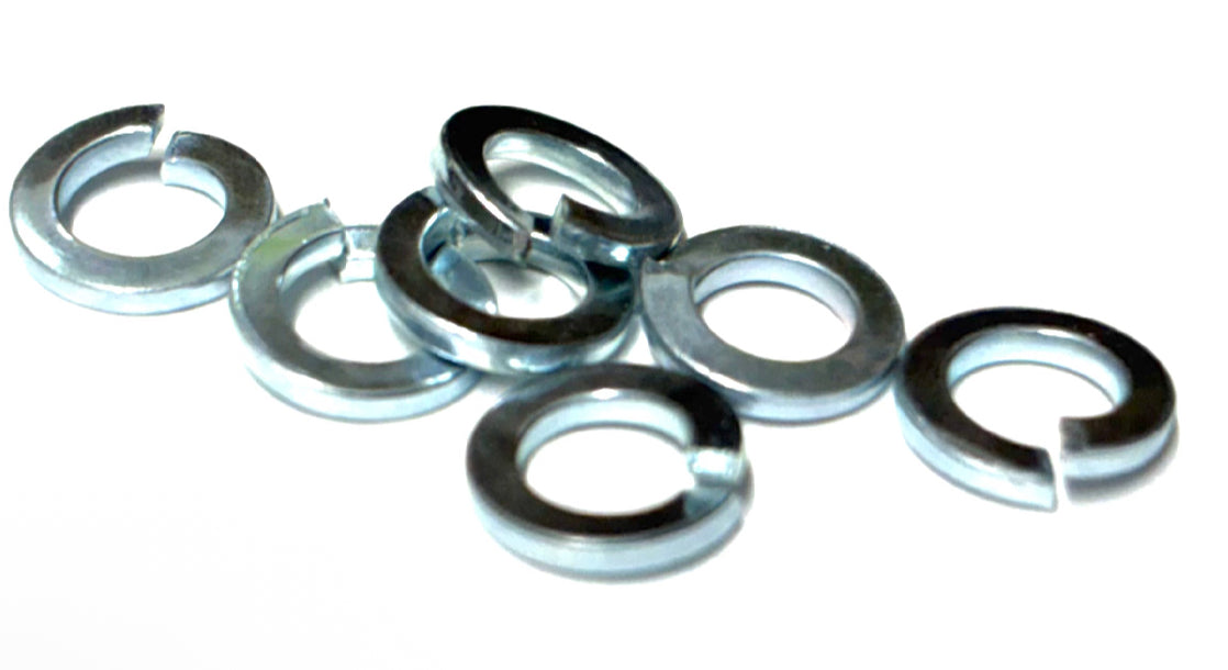 SPLIT PLATED LOCK WASHER - METRIC