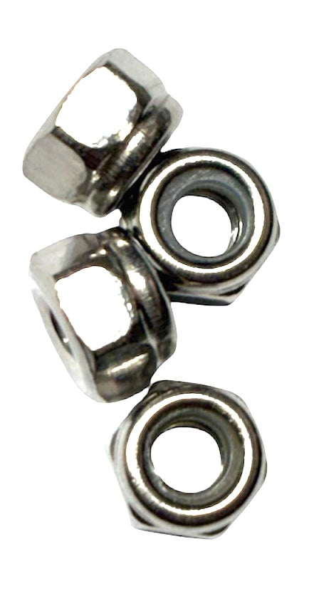 STAINLESS STEEL NYLON INSERT LOCK NUT - METRIC