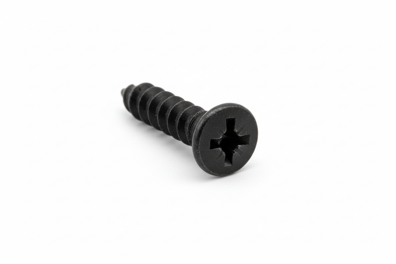 PHILLIPS BLACK OXIDE FLAT HEAD SHEET METAL SCREW