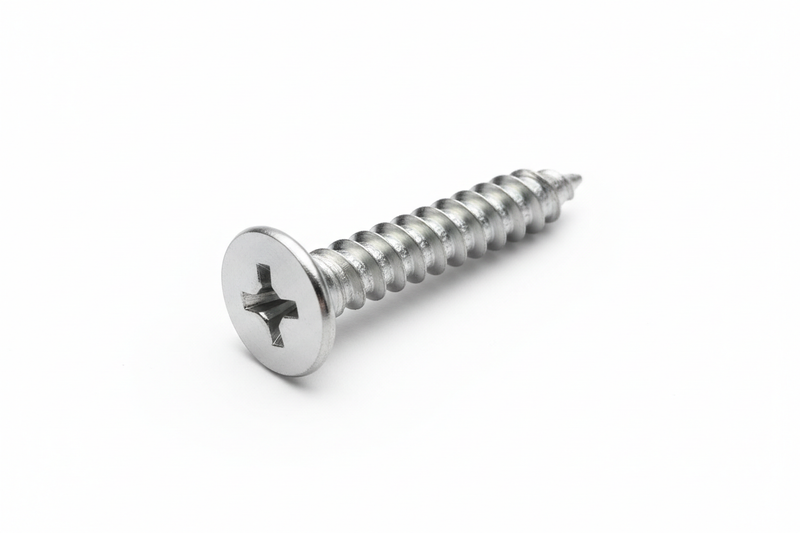 PHILLIPS STAINLESS STEEL FLAT HEAD SHEET METAL SCREW