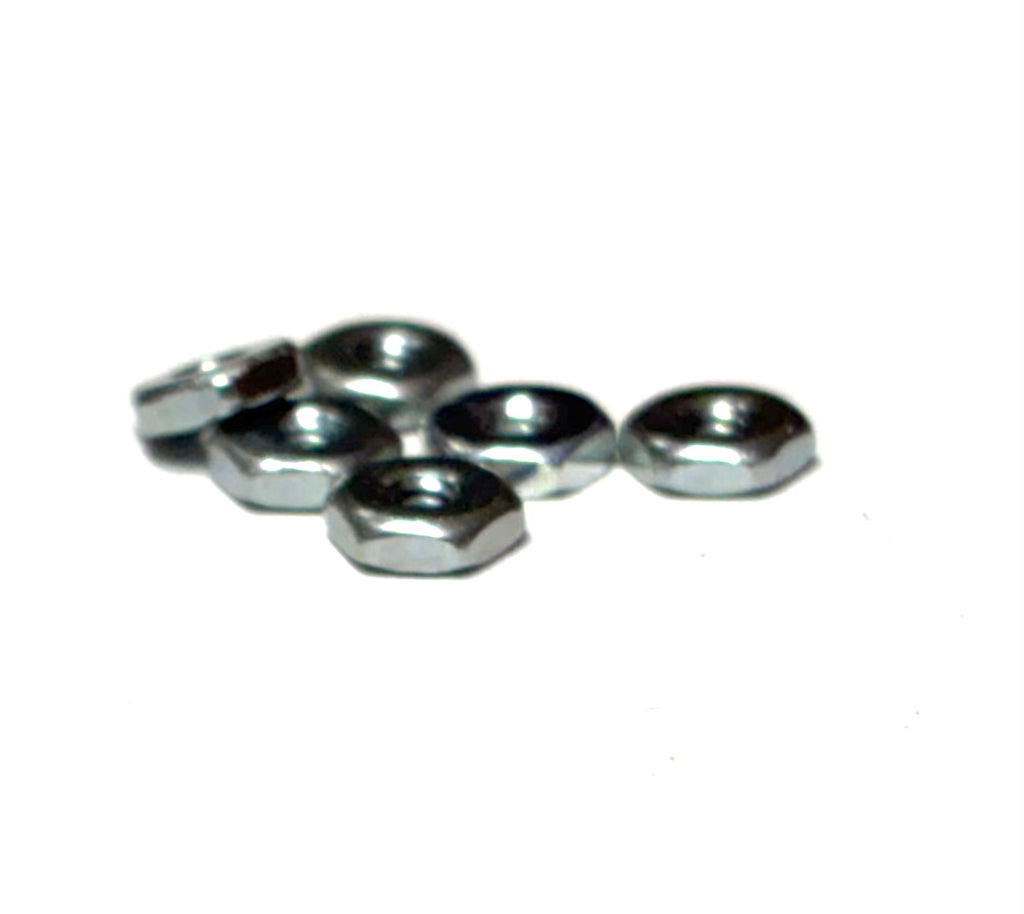 (NQ0256) 2-56 SQUARE NUTS PLATED - 100 pcs/pkg