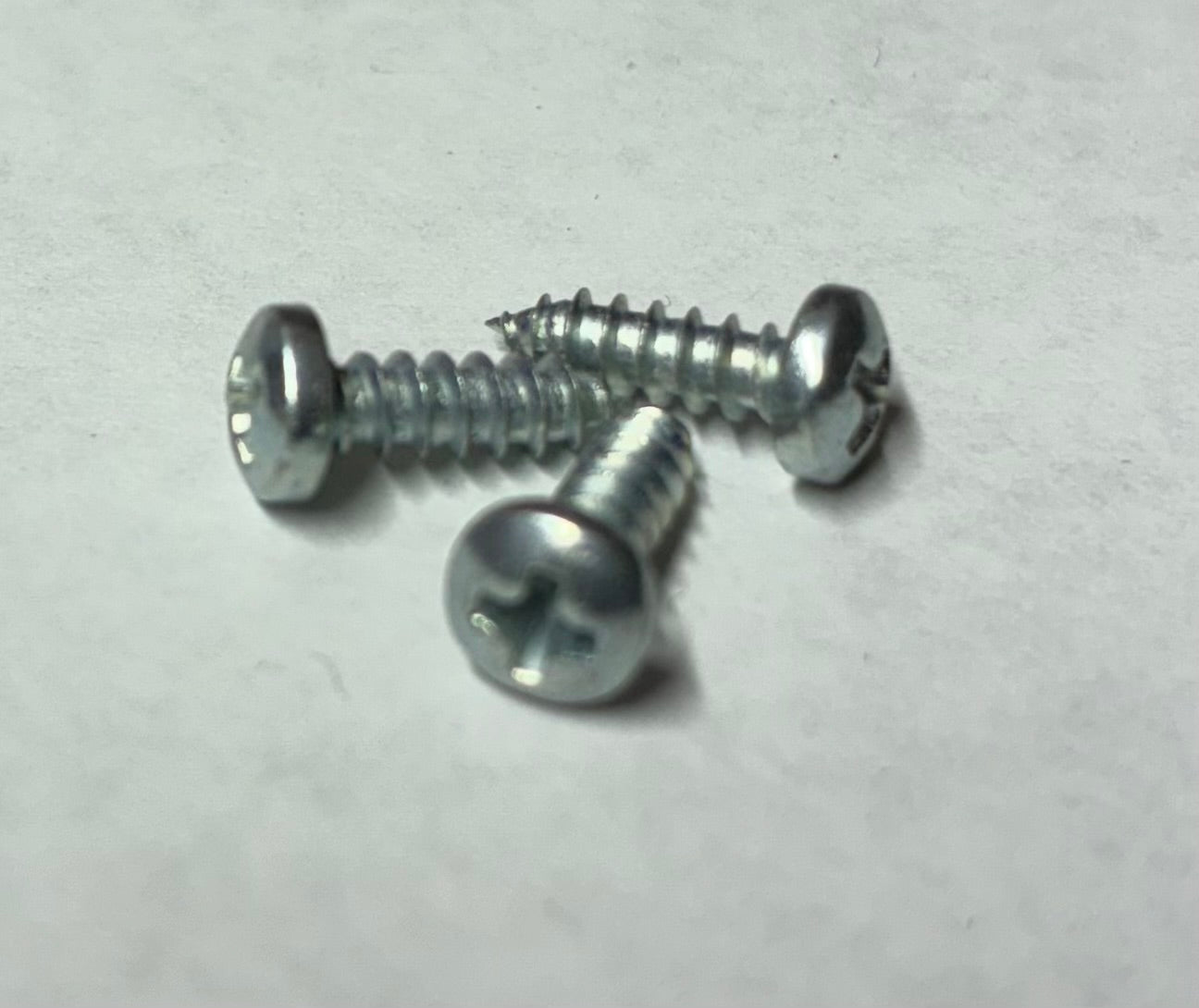 (SMPP0406) PHILLIPS PLATED PAN HEAD SHEET METAL SCREW #4 X 3/8" - 100 pcs/pkg