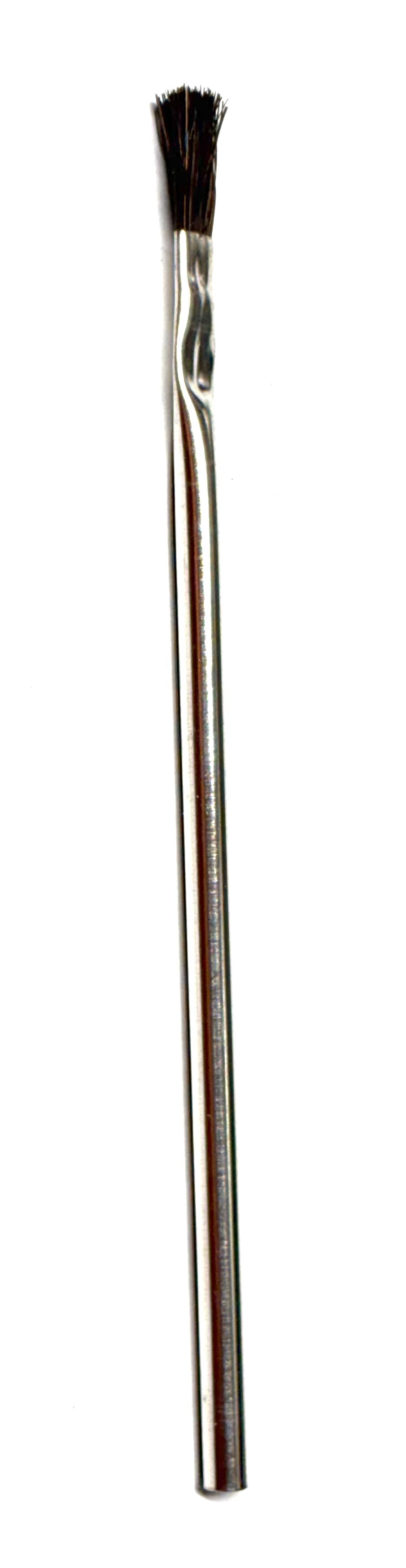 (TINBRUSH) 1/4" TIN BRUSHES HORSEHAIR - PACK OF 10
