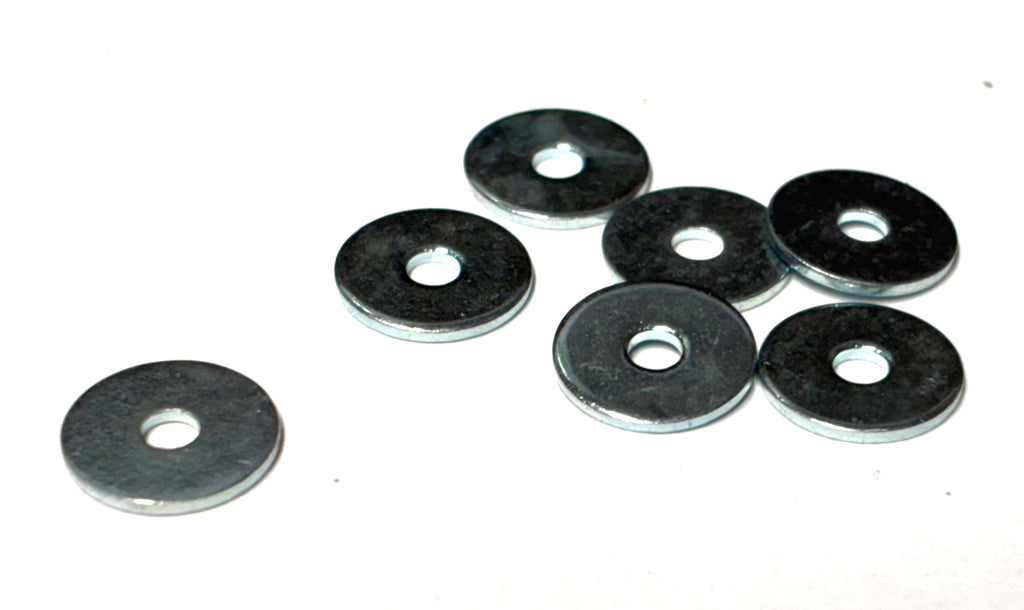 (FWF2) PLATED FENDER WASHER #2 X .344 OD - 100 pcs/pkg