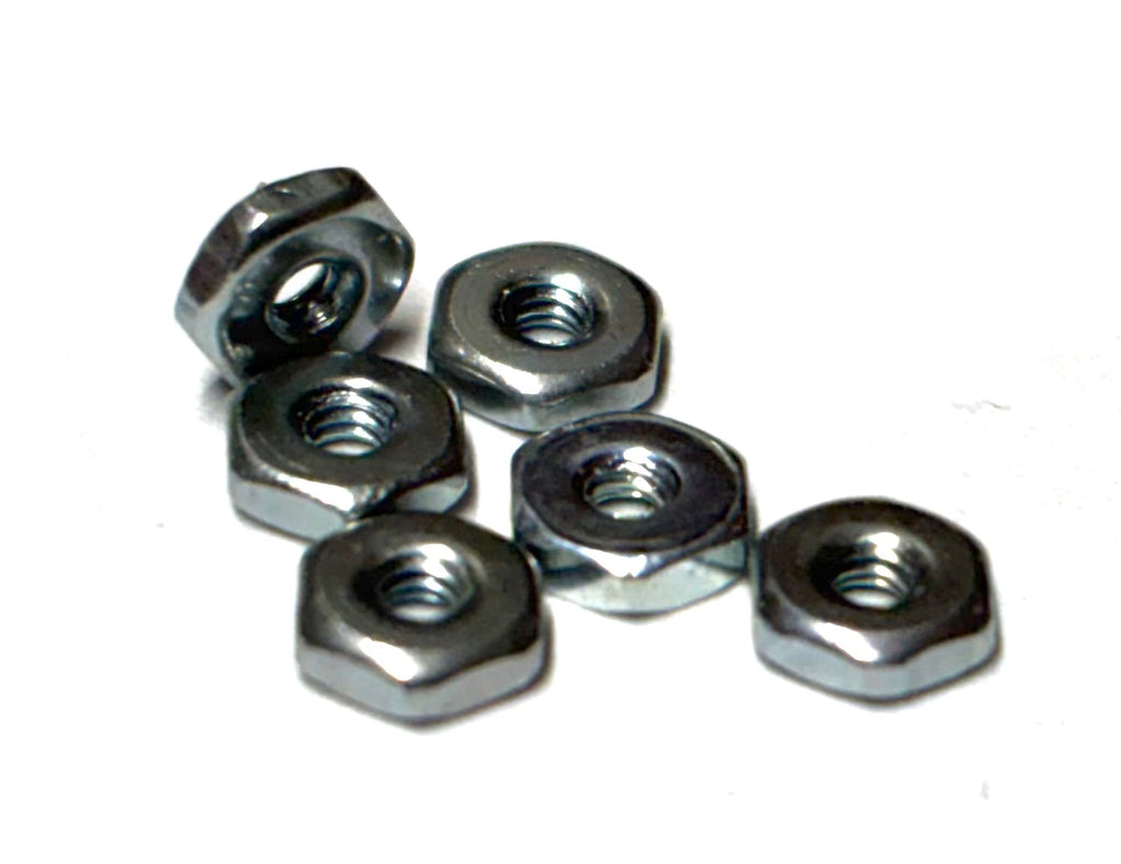 (NQ0256) 2-56 SQUARE NUTS PLATED - 100 pcs/pkg