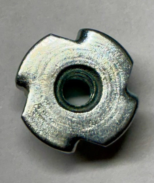 BN0256) PLATED BLIND NUTS (T-NUTS) 2-56 - 20 pcs/pkg – Micro Fasteners