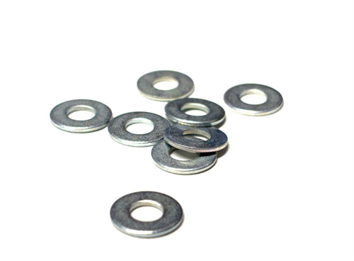 (FW02) PLATED FLAT WASHER #2 - 100 pcs/pkg