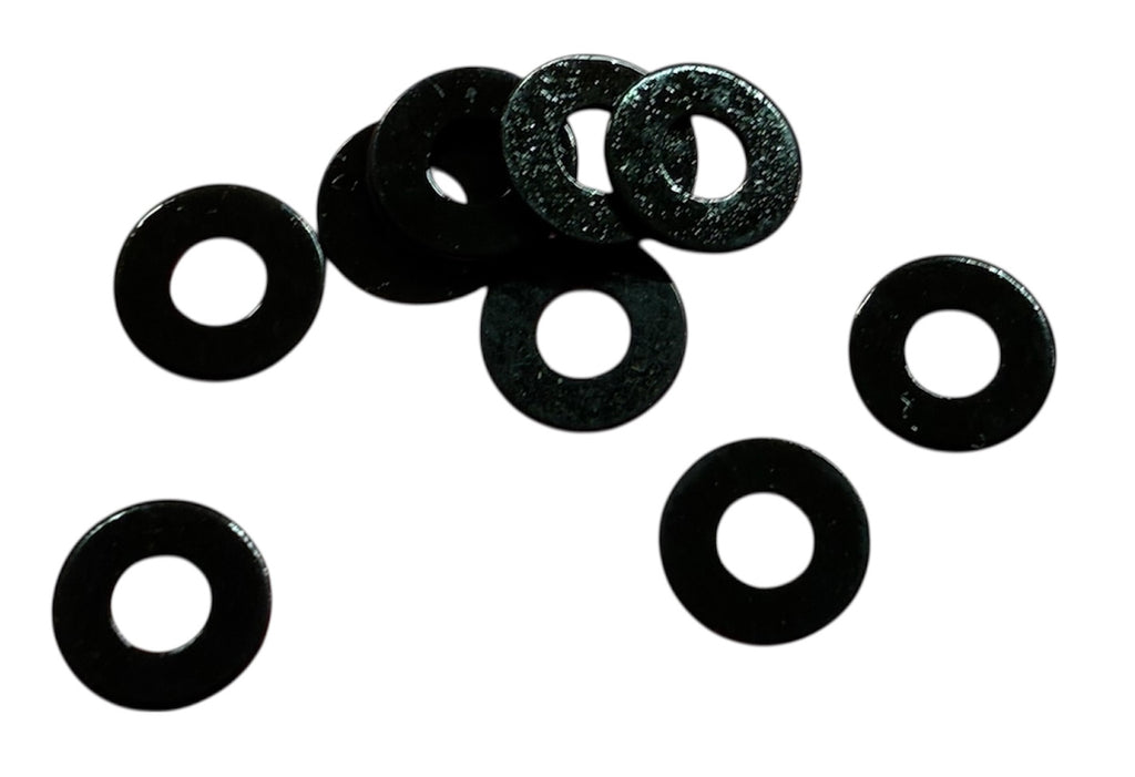 (FWK08) BLACK OXIDE FLAT WASHER #8 - 100 pcs/pkg
