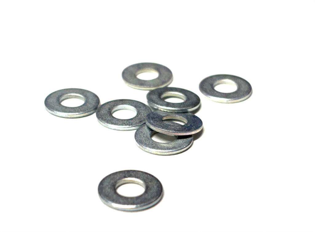 (FWM4) PLATED FLAT WASHER M4 - 50 pcs/pkg