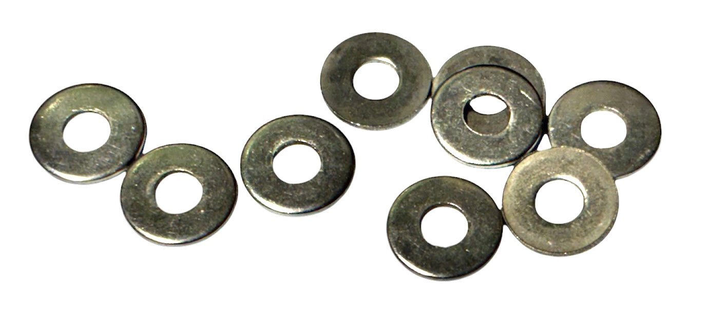 (FWS00) STAINLESS STEEL FLAT WASHER #0 - 100 pcs/pkg