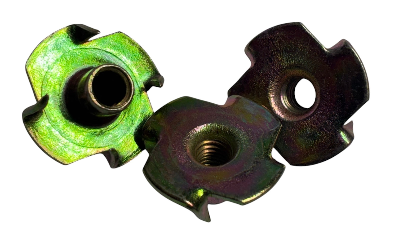 (BNM4) PLATED BLIND NUTS M4 X .7 - 20 pcs/pkg