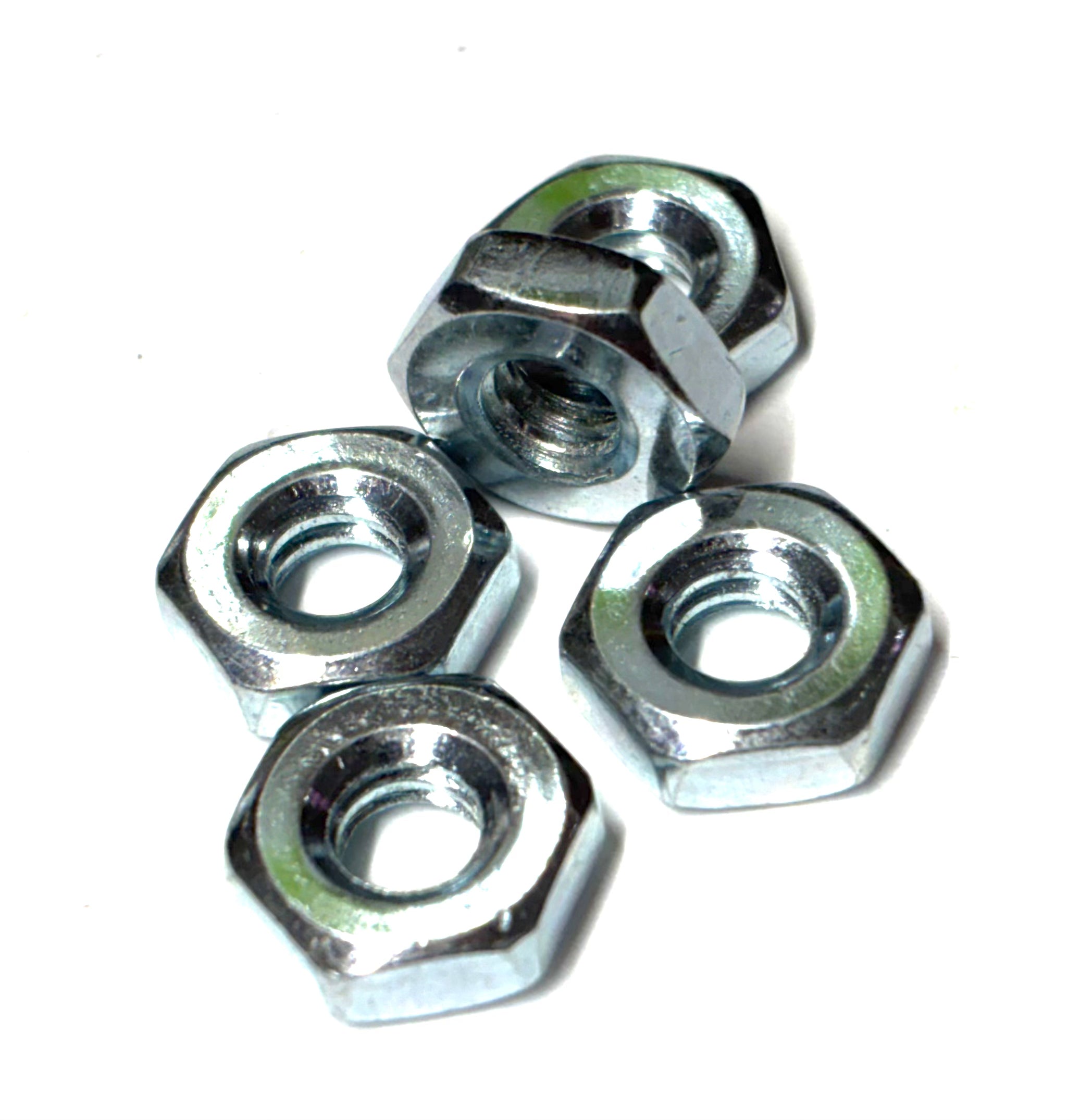(HN1024) 10-24 HEX NUTS PLATED - 100 pcs/pkg