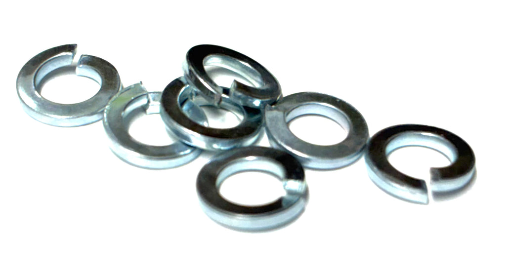 (LW06) SPLIT PLATED LOCK WASHER #6 - 100 pcs/pkg