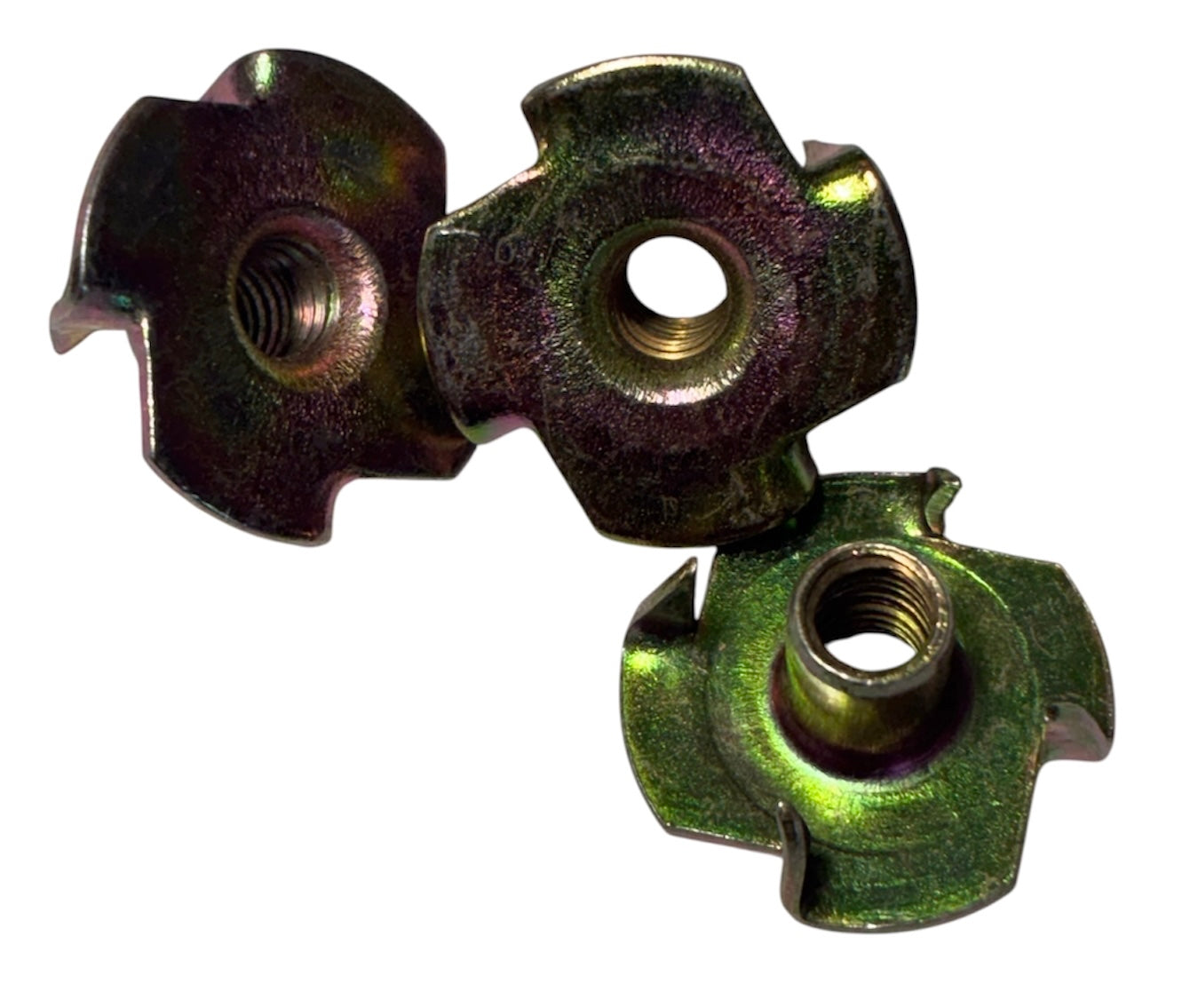 (BNM4) PLATED BLIND NUTS M4 X .7 - 20 pcs/pkg