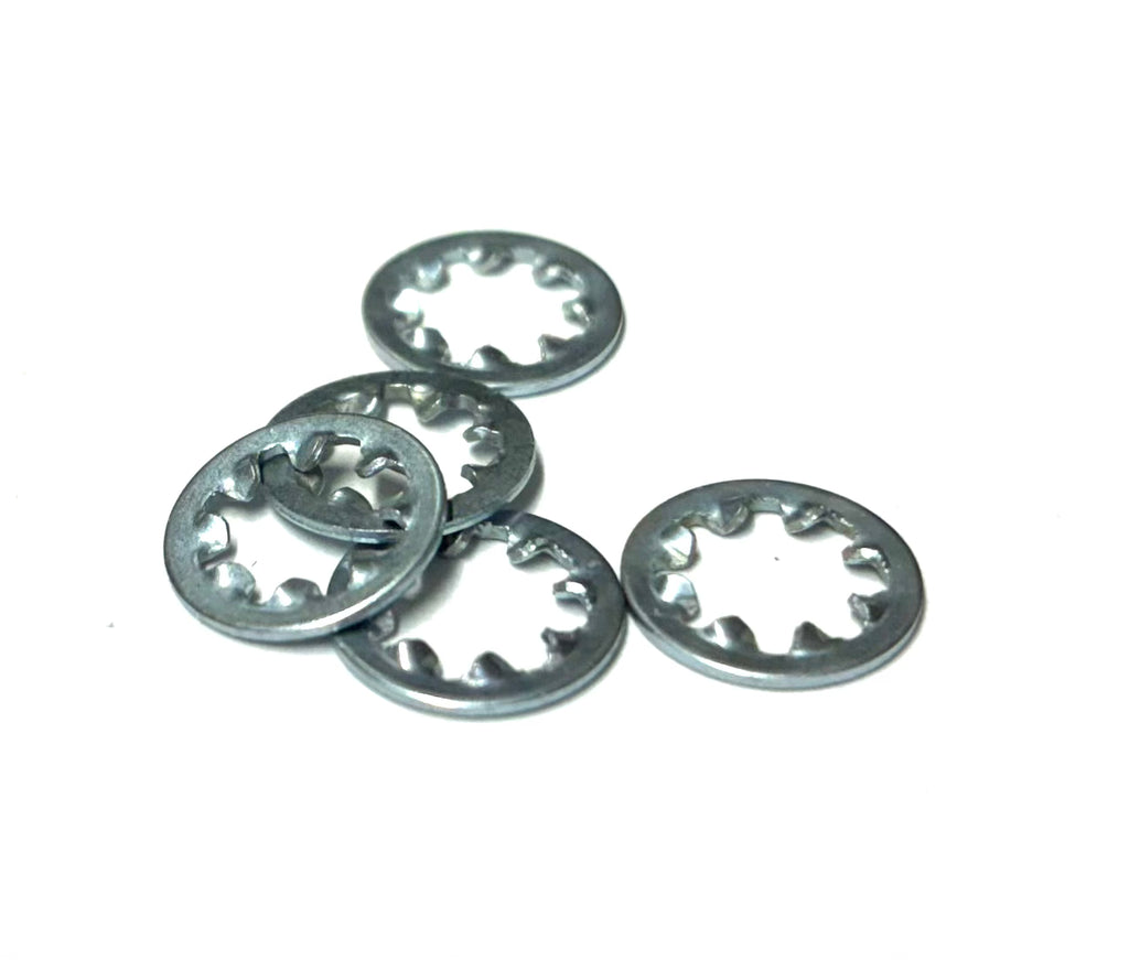 (LWT08) PLATED INTERNAL TOOTH LOCK WASHER #8 - 100 pcs/pkg