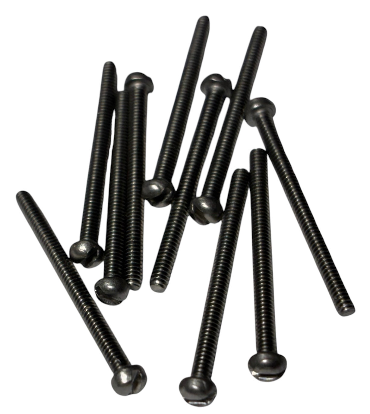 (RMS0012) STAINLESS STEEL SLOTTED ROUND HEAD MACHINE SCREW 0-80 x 3/4 - 100 pcs/pkg