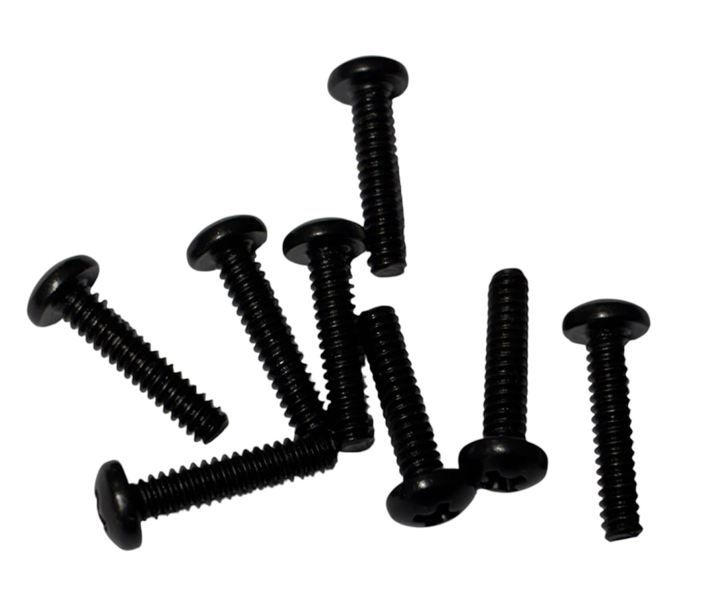 (MSPPK0205) PHILLIPS BLACK OXIDE PAN HEAD MACHINE SCREW 2-56 X 5/16" - 100 pcs/pkg