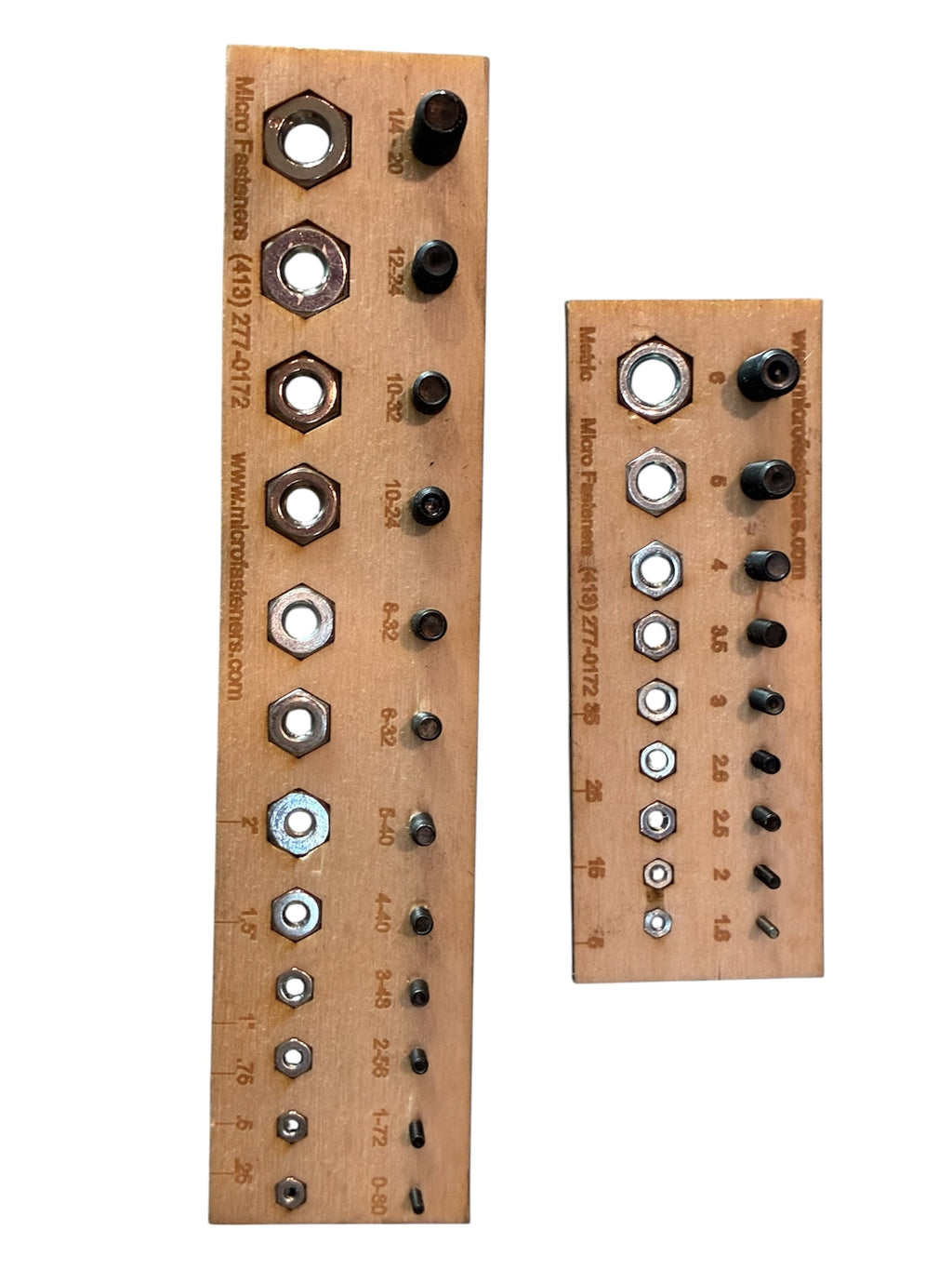 (SNMG) SCREW & NUT TYPE MEASURING GAUGE - 2 PCS