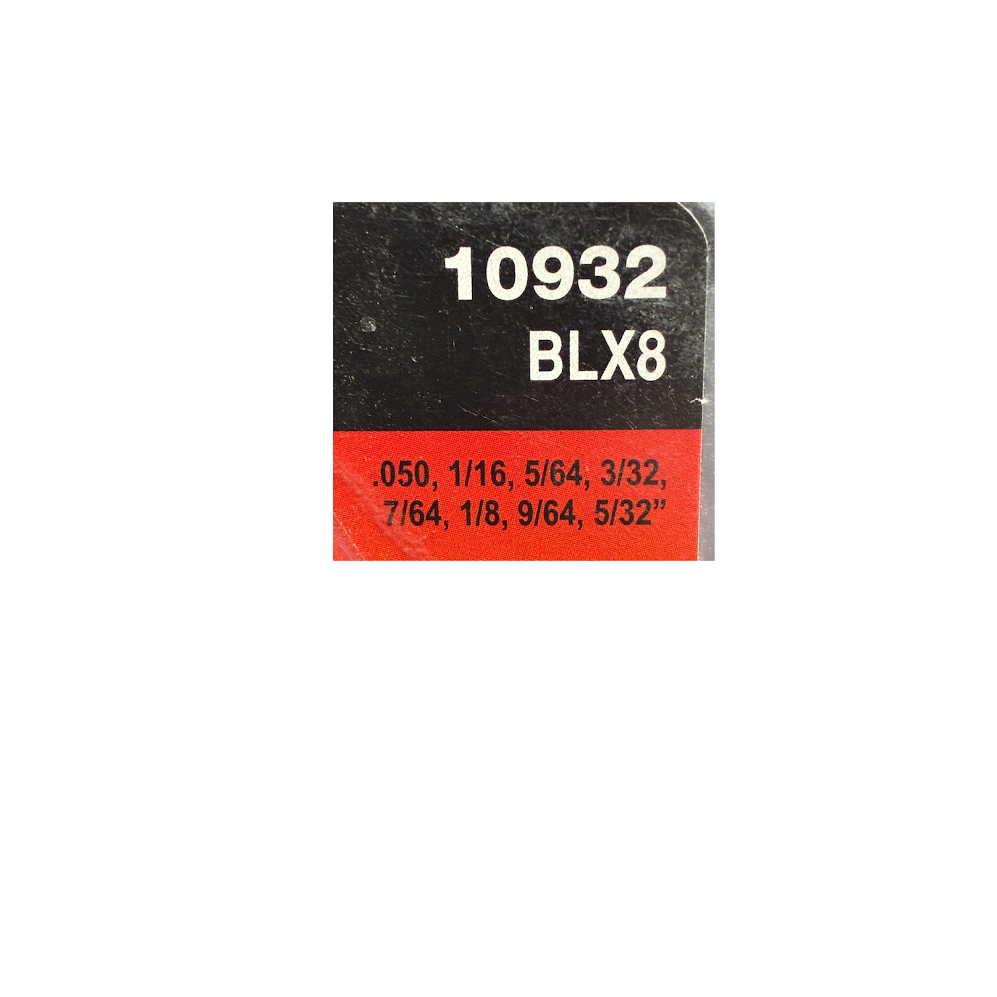(BLSET2) BALLDRIVER TIP HEX KEY L-WRENCH SET - 8 pcs
