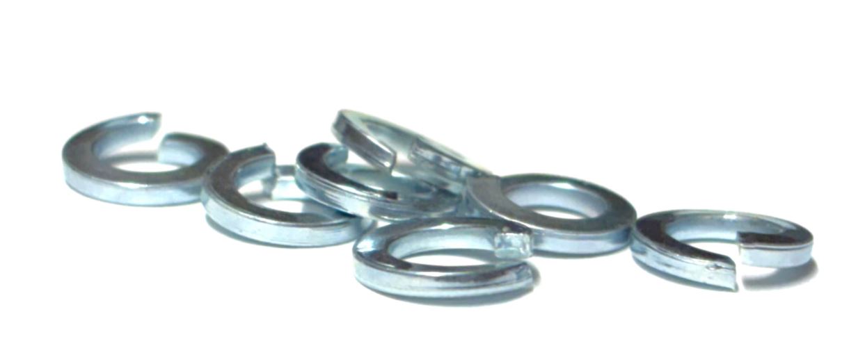 (LWM25) SPLIT PLATED LOCK WASHER M2.5 - 50 pcs/pkg