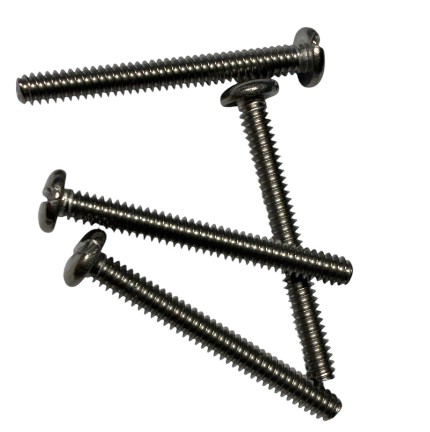 (MSP0003) STAINLESS STEEL PAN HEAD MACHINE SCREW 0-80 X 3/16 - 100 pcs/pkg