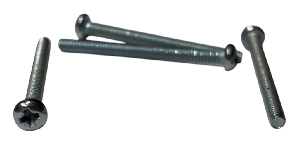 (MSPP0212) PHILLIPS PLATED PAN HEAD MACHINE SCREW 2-56 X 3/4" - 100 pcs/pkg