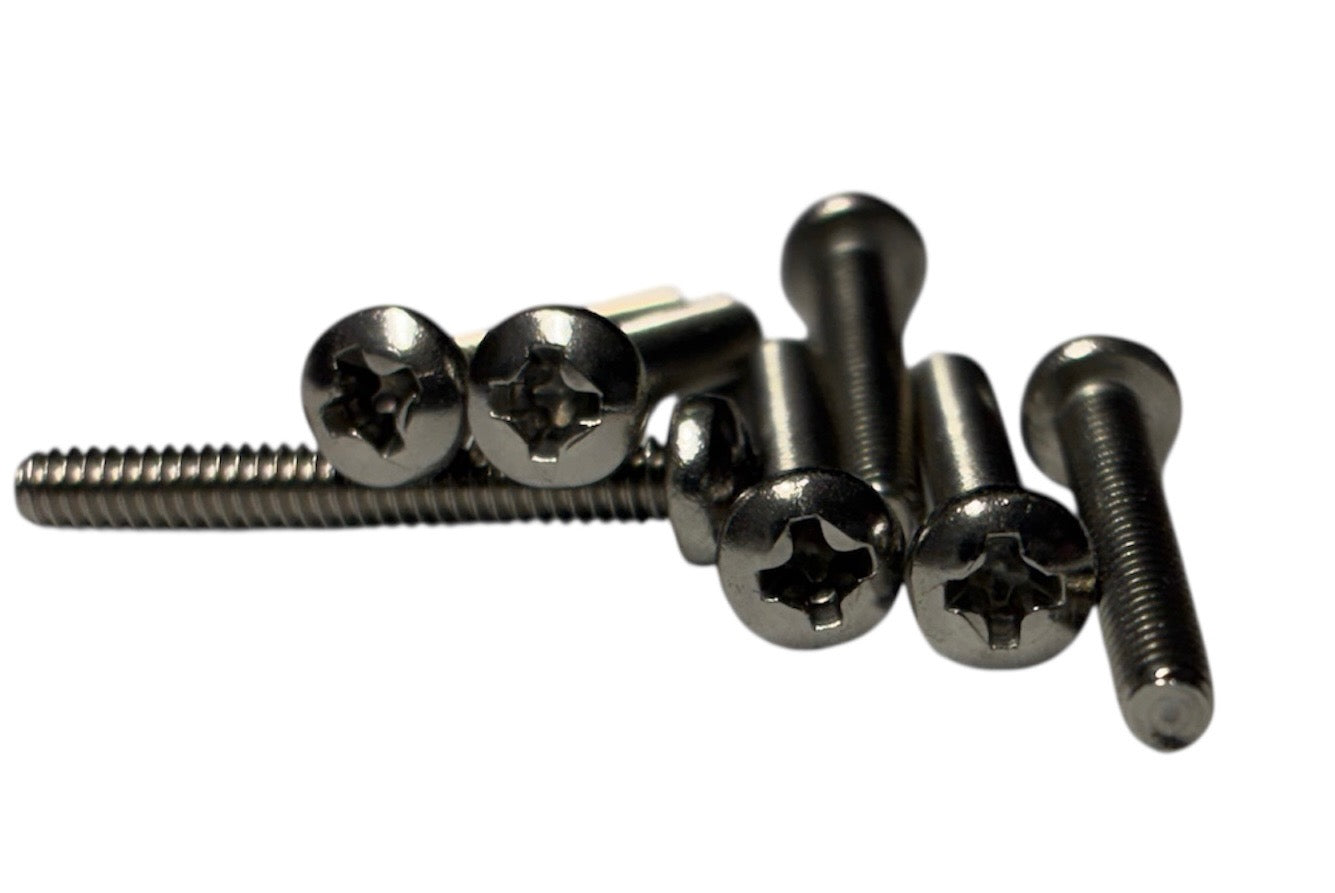 (MSPPS2516) PHILLIPS STAINLESS STEEL PAN HEAD MACHINE SCREW M2.5 X 16mm - 50 pcs/pkg