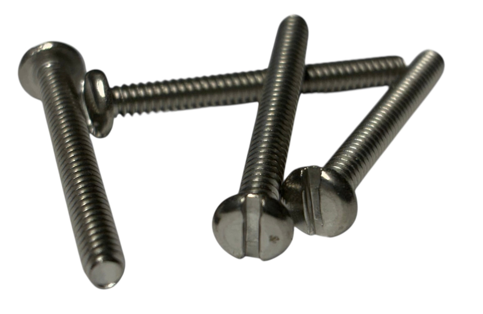 (MSP0204) STAINLESS STEEL PAN HEAD MACHINE SCREW 2-56 X 1/4 - 100 pcs/pkg