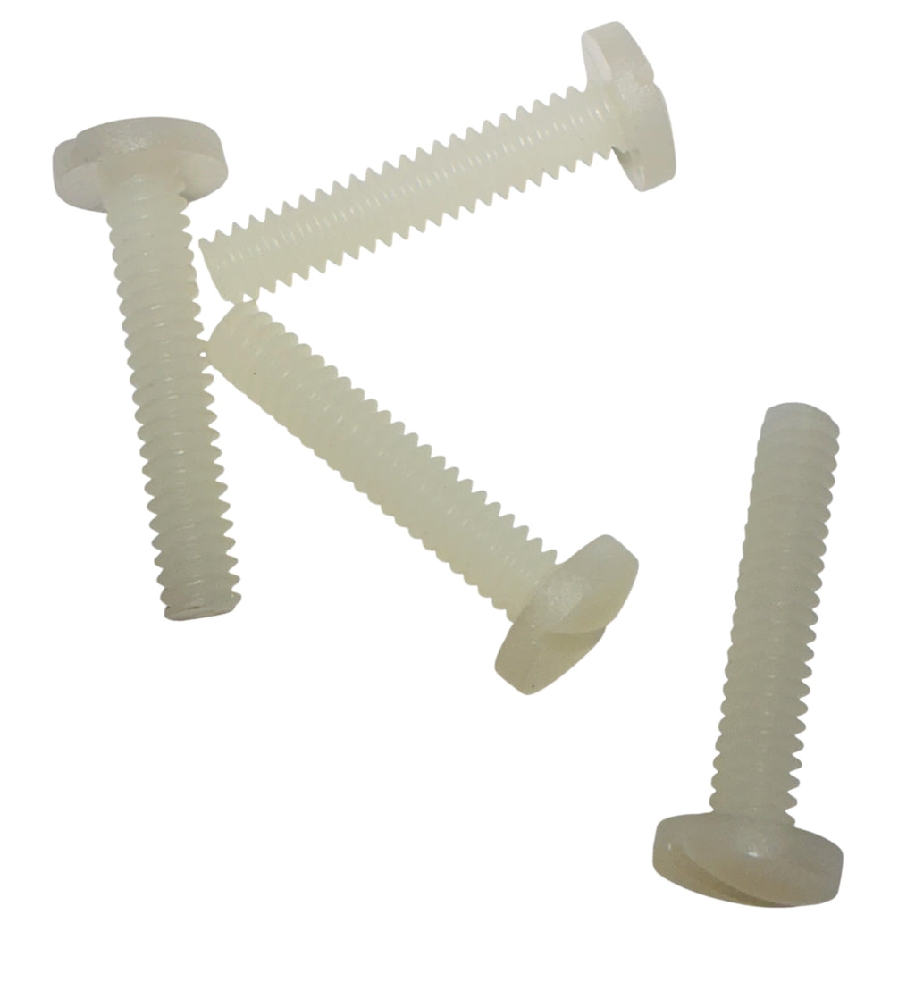 (NBB0630) NYLON BINDER HEAD BOLT 6-32 X 1-7/8" - 50 pcs/pkg