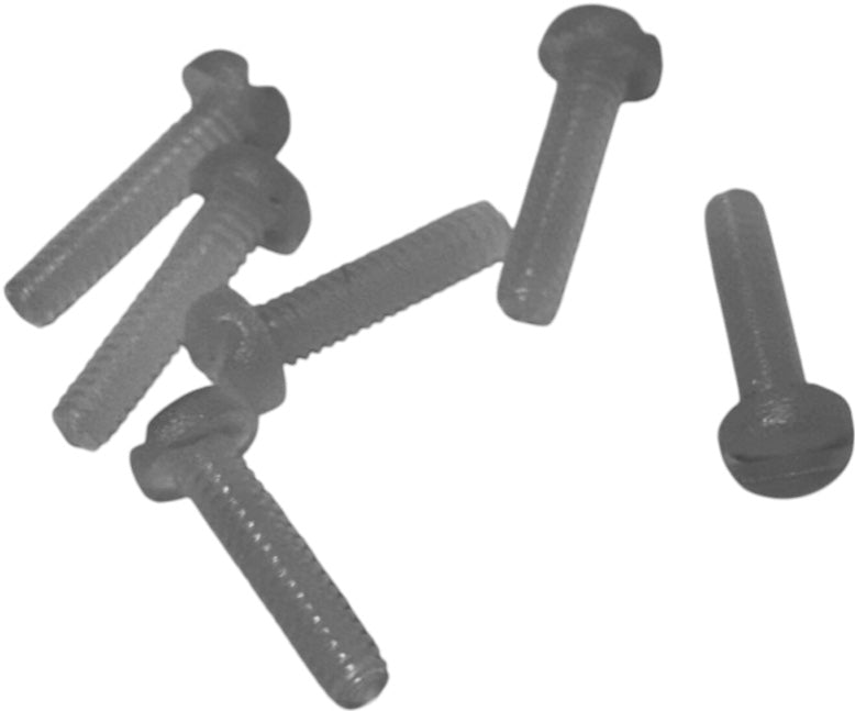 (NBP0404) NYLON PAN HEAD MACHINE SCREW 4-40 X 1/4 - 50 pcs/pkg