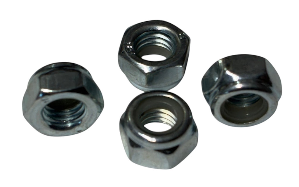(NI0256) PLATED NYLON INSERT LOCK NUT 2-56 - 50 pcs/pkg
