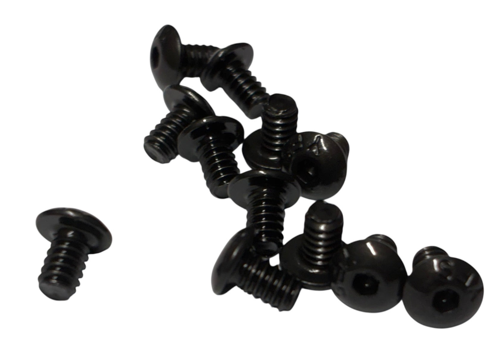 (SBA0002) ALLOY BUTTON HEAD SOCKET SCREW 0-80 X1/8 - 50 pcs/pkg