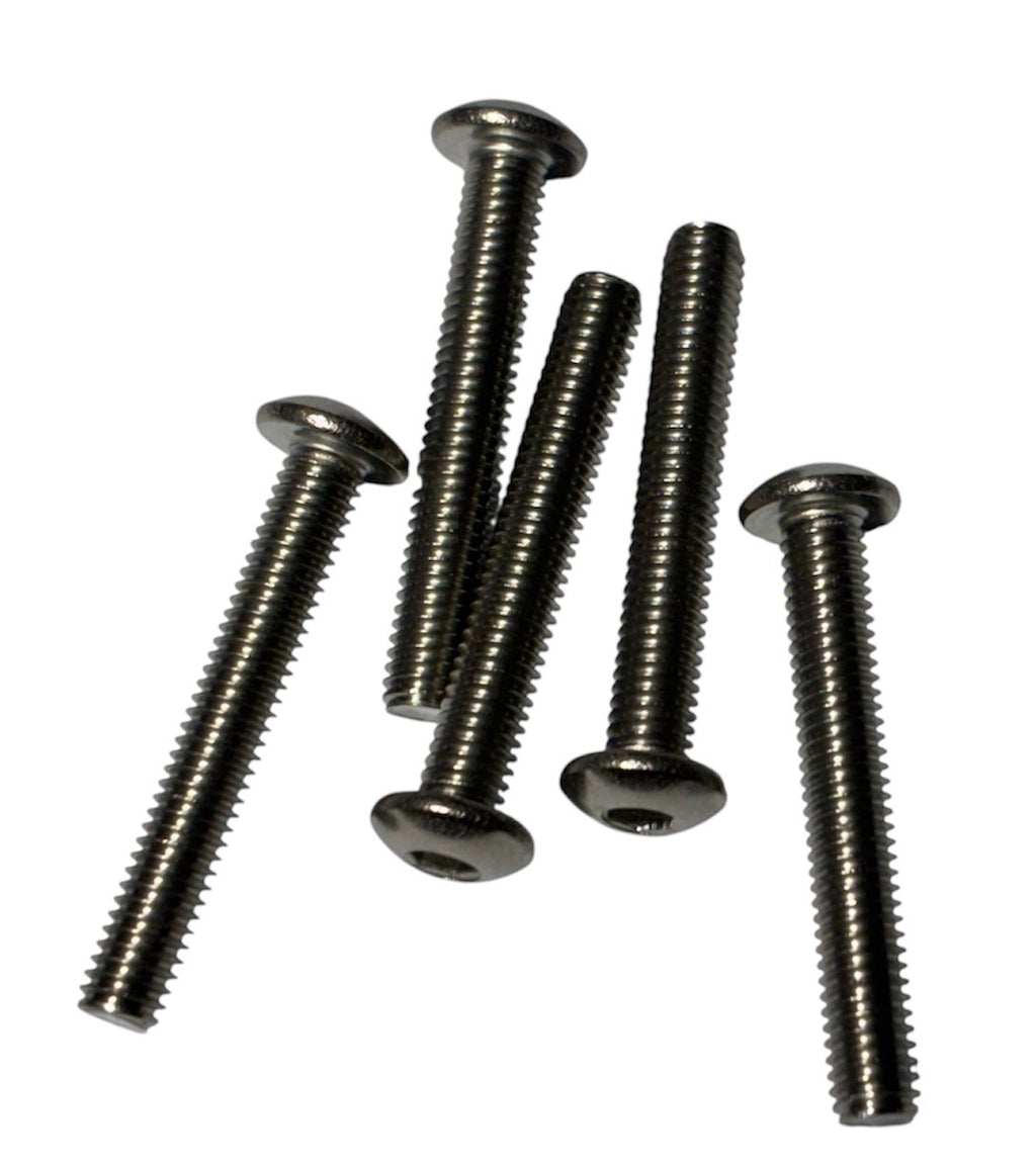 (SBMS3035) STAINLESS STEEL BUTTON HEAD CAP SCREW M3 X 35mm - 20 pcs/pkg