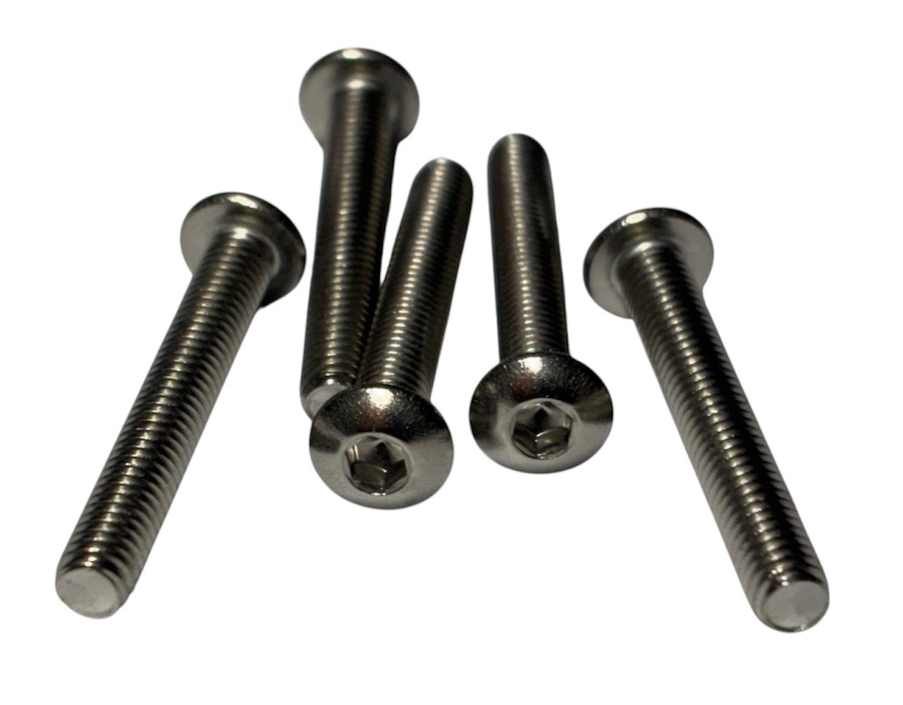 (SBS0404) STAINLESS STEEL BUTTON HEAD SOCKET SCREW 4-40 X 1/4 - 100 pcs/pkg