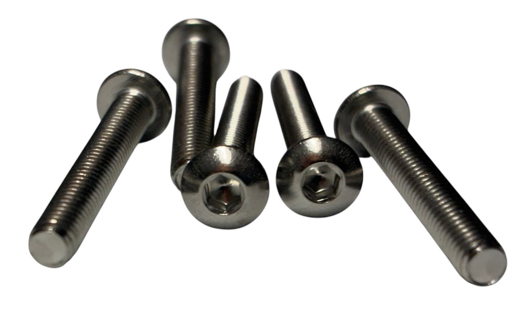 (SBMS3020) STAINLESS STEEL BUTTON HEAD CAP SCREW M3 X 20mm - 20 pcs/pkg