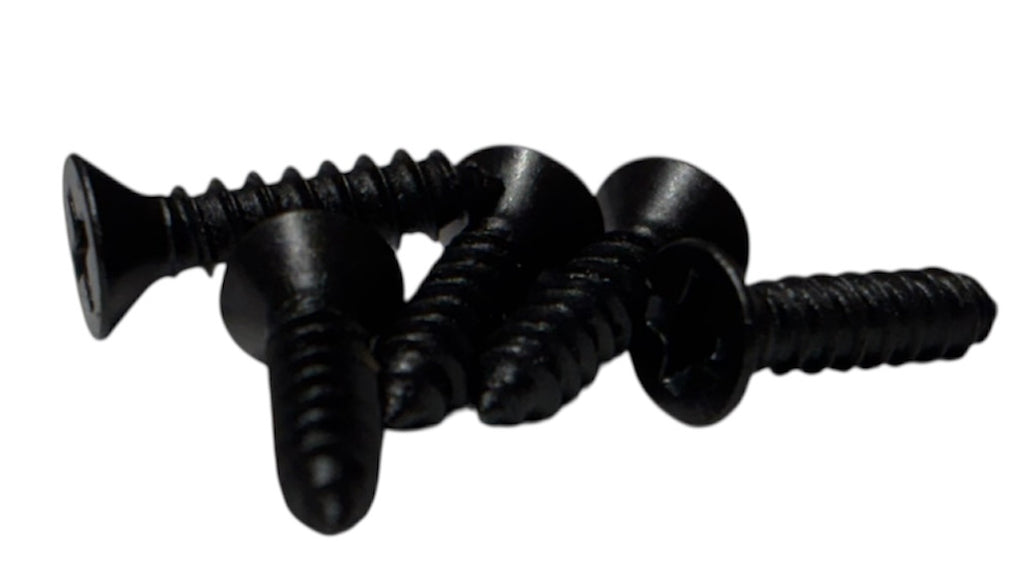 (SMFPK0206) PHILLIPS BLACK OXIDE FLAT HEAD SHEET METAL SCREW - #2 X 3/8 100 pcs/pkg