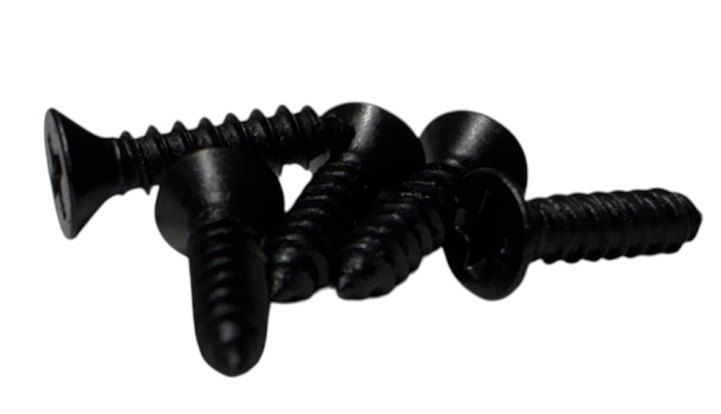 (SMFPK0206) PHILLIPS BLACK OXIDE FLAT HEAD SHEET METAL SCREW - #2 X 3/8 100 pcs/pkg
