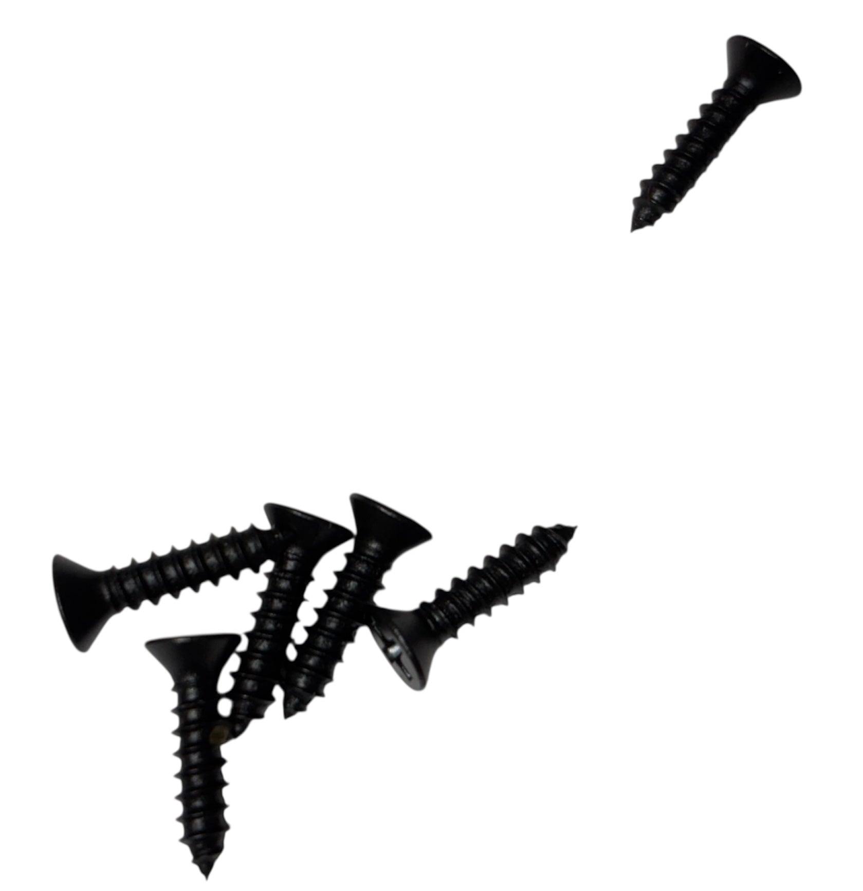 (SMFPK0206) PHILLIPS BLACK OXIDE FLAT HEAD SHEET METAL SCREW - #2 X 3/8 100 pcs/pkg