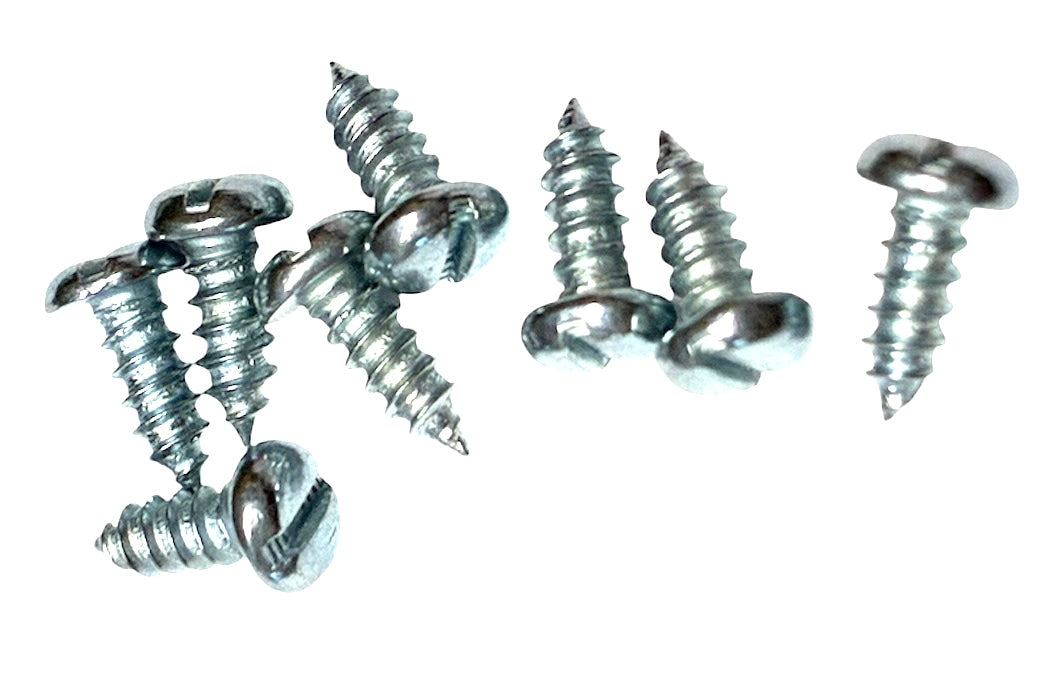 (SMP0208) SLOTTED PAN HEAD SHEET METAL SCREW #2 X 1/2 - 100 pcs/pkg