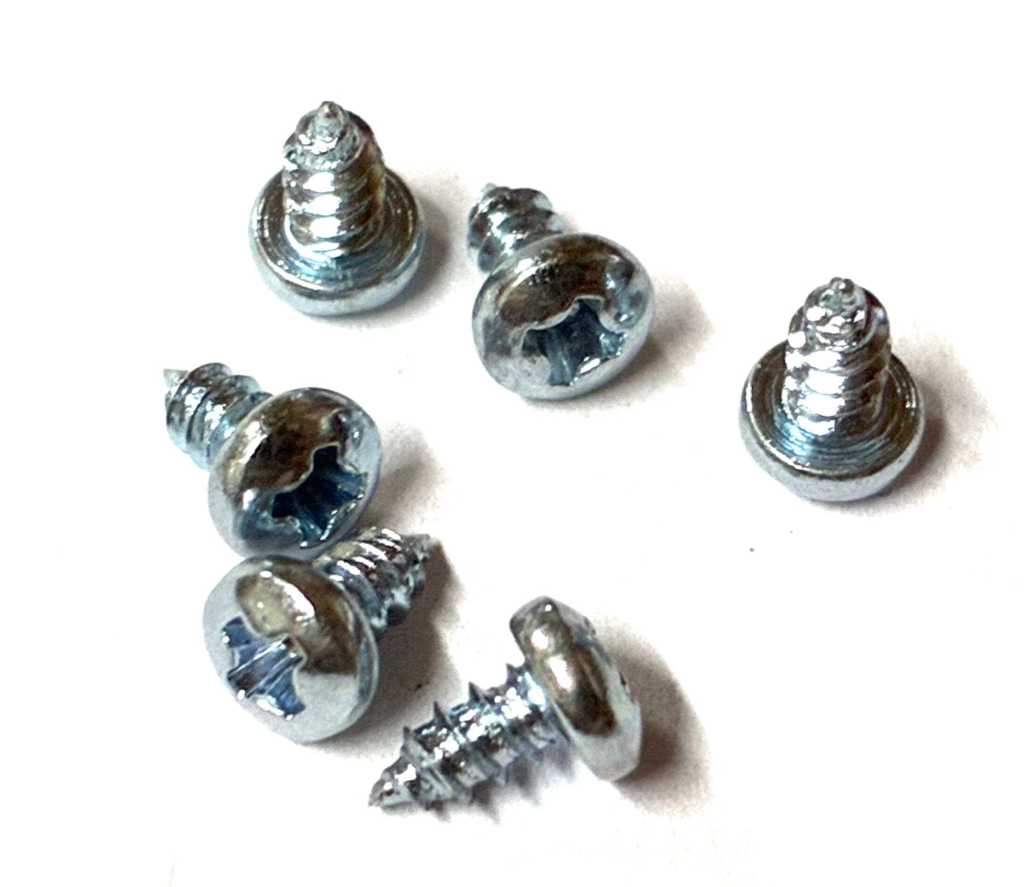 (SMPP0006) PHILLIPS PLATED PAN HEAD SHEET METAL SCREW #0 X 3/8 100 pcs/pkg