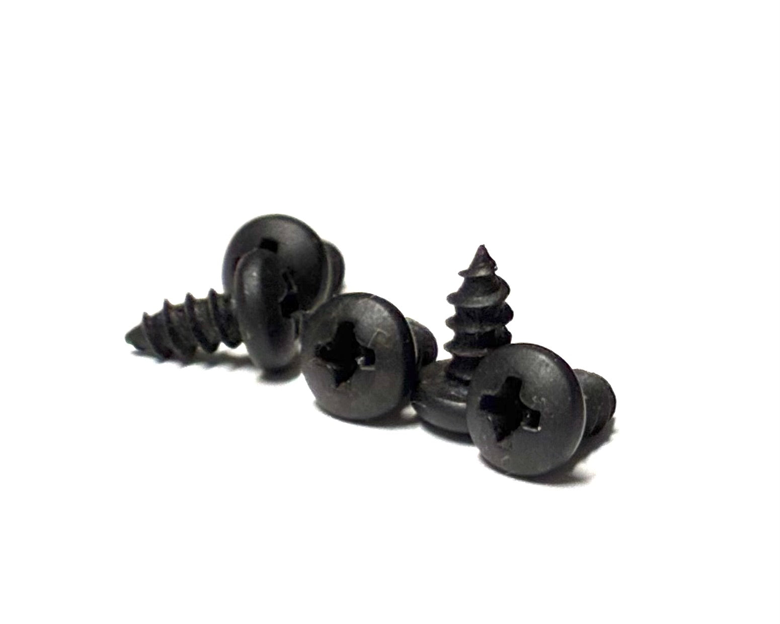 (SMPPK0103) PHILLIPS BLACK OXIDE PAN HEAD SHEET METAL SCREW #1 X 3/16 - 100 pcs/pkg