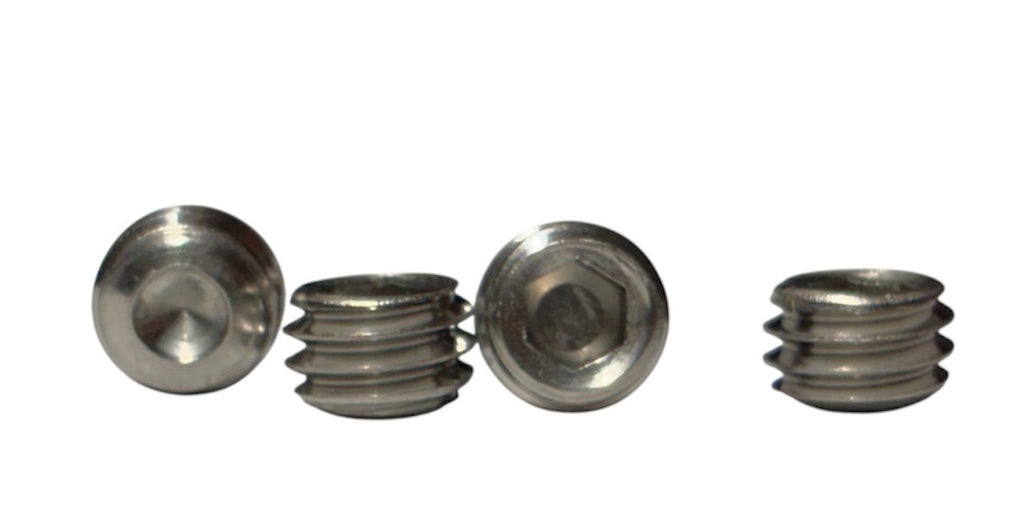 (SSS0402) STAINLESS STEEL SOCKET SET SCREW CUP POINT 4-40 X 1/8" - 20 pcs/pkg
