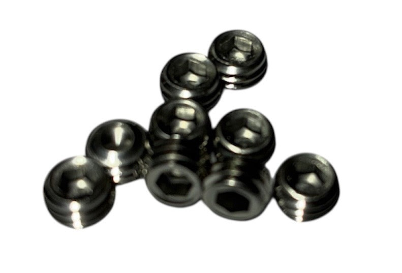 (SSS0402) STAINLESS STEEL SOCKET SET SCREW CUP POINT 4-40 X 1/8" - 20 pcs/pkg