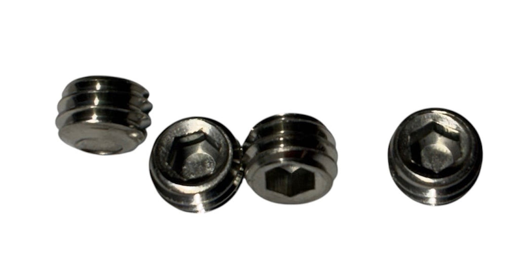 (SSS0402) STAINLESS STEEL SOCKET SET SCREW CUP POINT 4-40 X 1/8" - 20 pcs/pkg