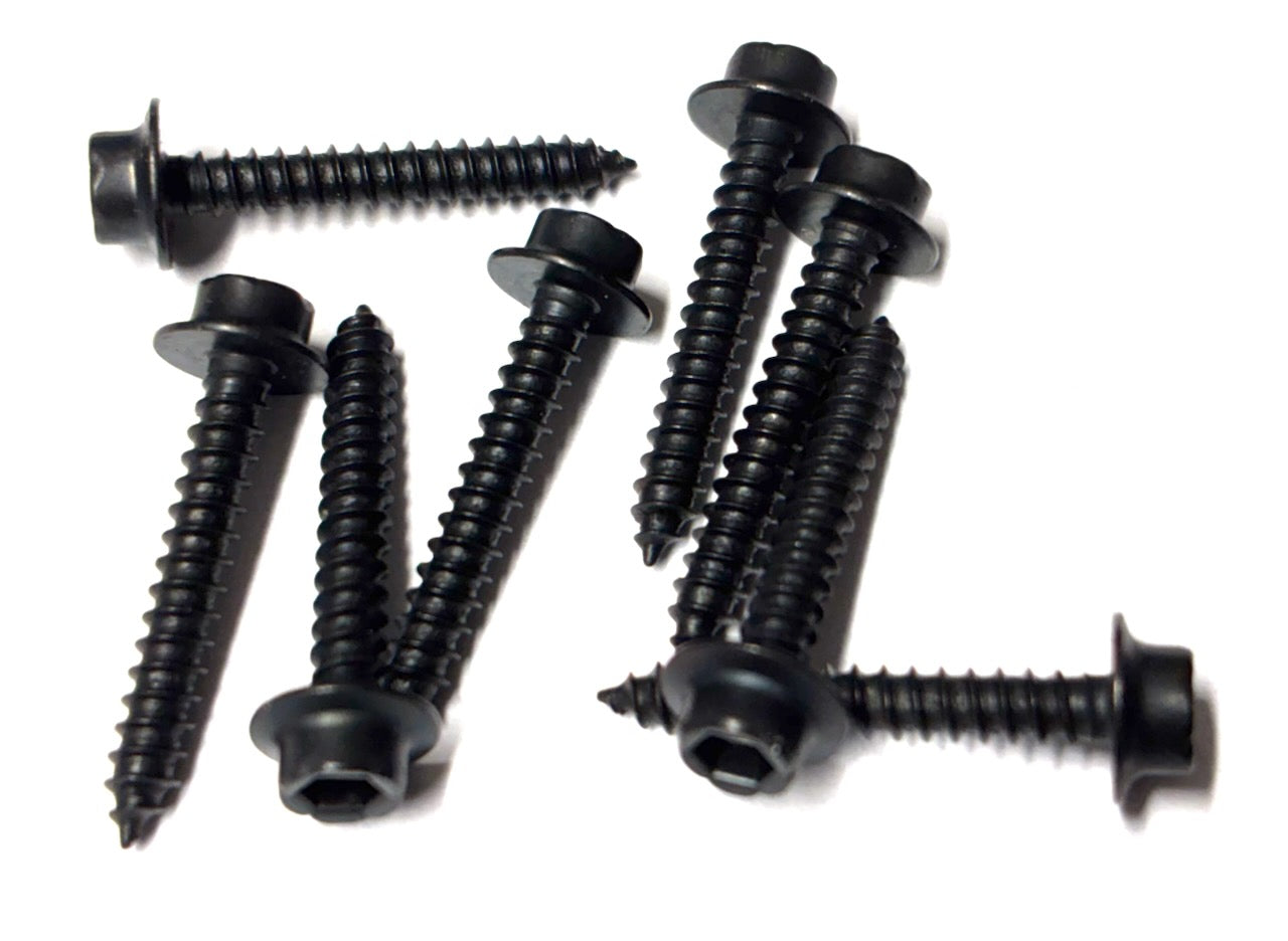 (STWK0207) SERVO SCREW BLACK OXIDE SOCKET HEAD #2 X 7/16 - 100 pcs/pkg
