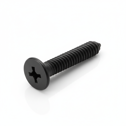 PHILLIPS BLACK OXIDE FLAT HEAD MACHINE SCREW